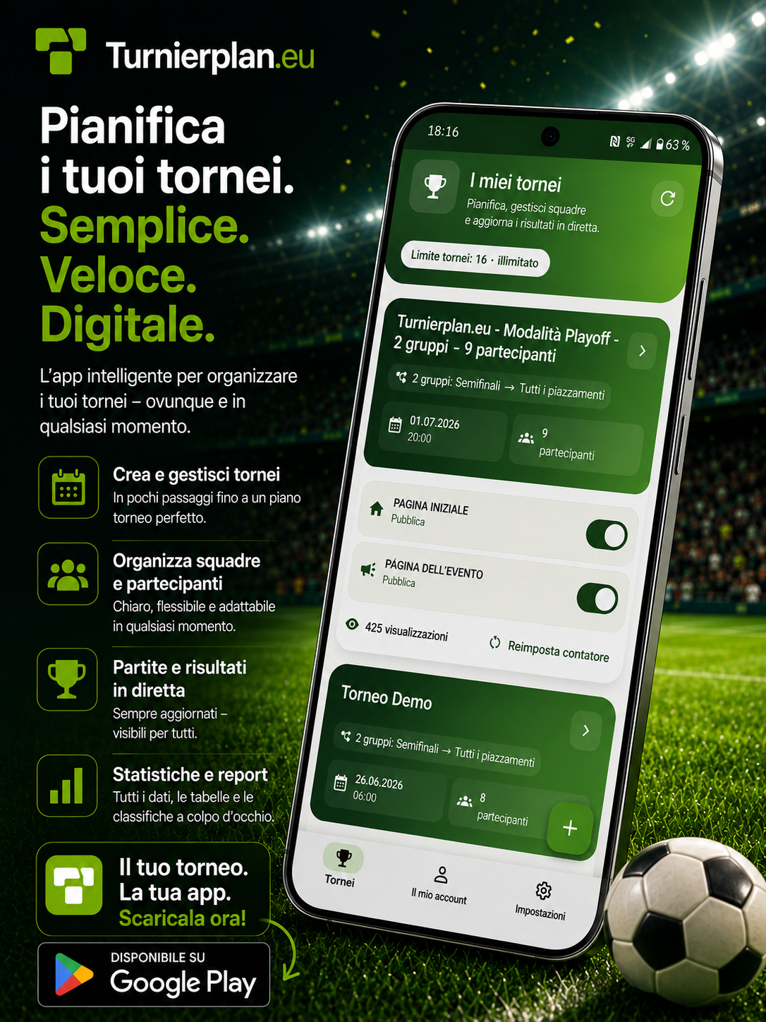 App Android Turnierplan.eu – diventa beta tester