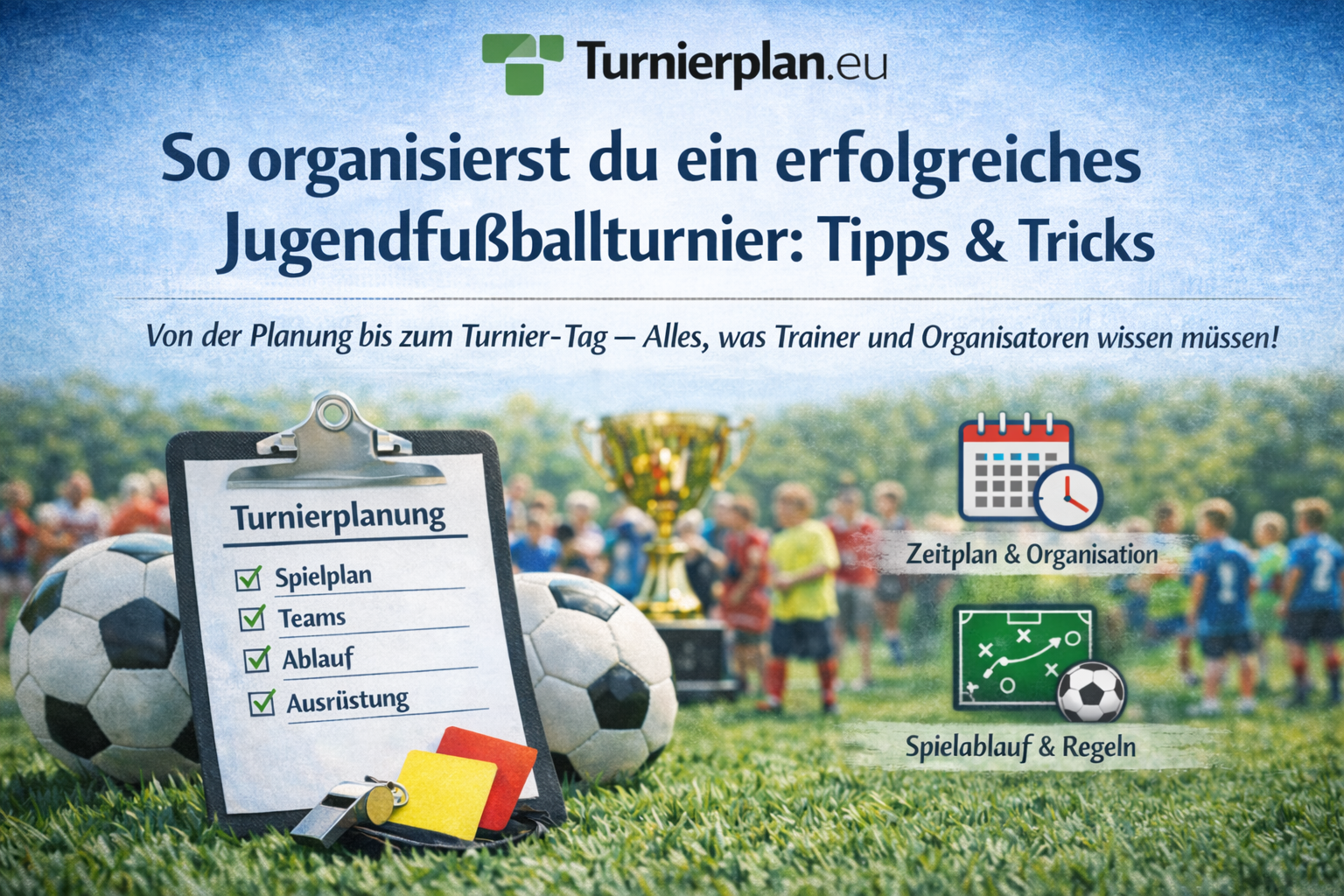 So organisierst du ein erfolgreiches Jugendfußballturnier – Der komplette Guide für Trainer & Veranstalter