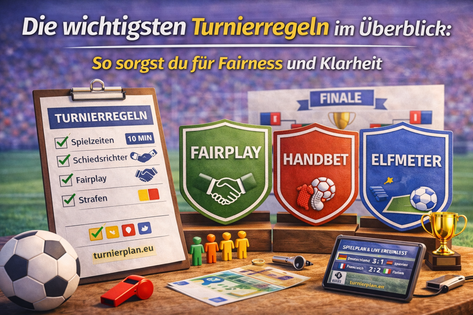 Die wichtigsten Turnierregeln im Überblick: So sorgst du für Fairness und Klarheit