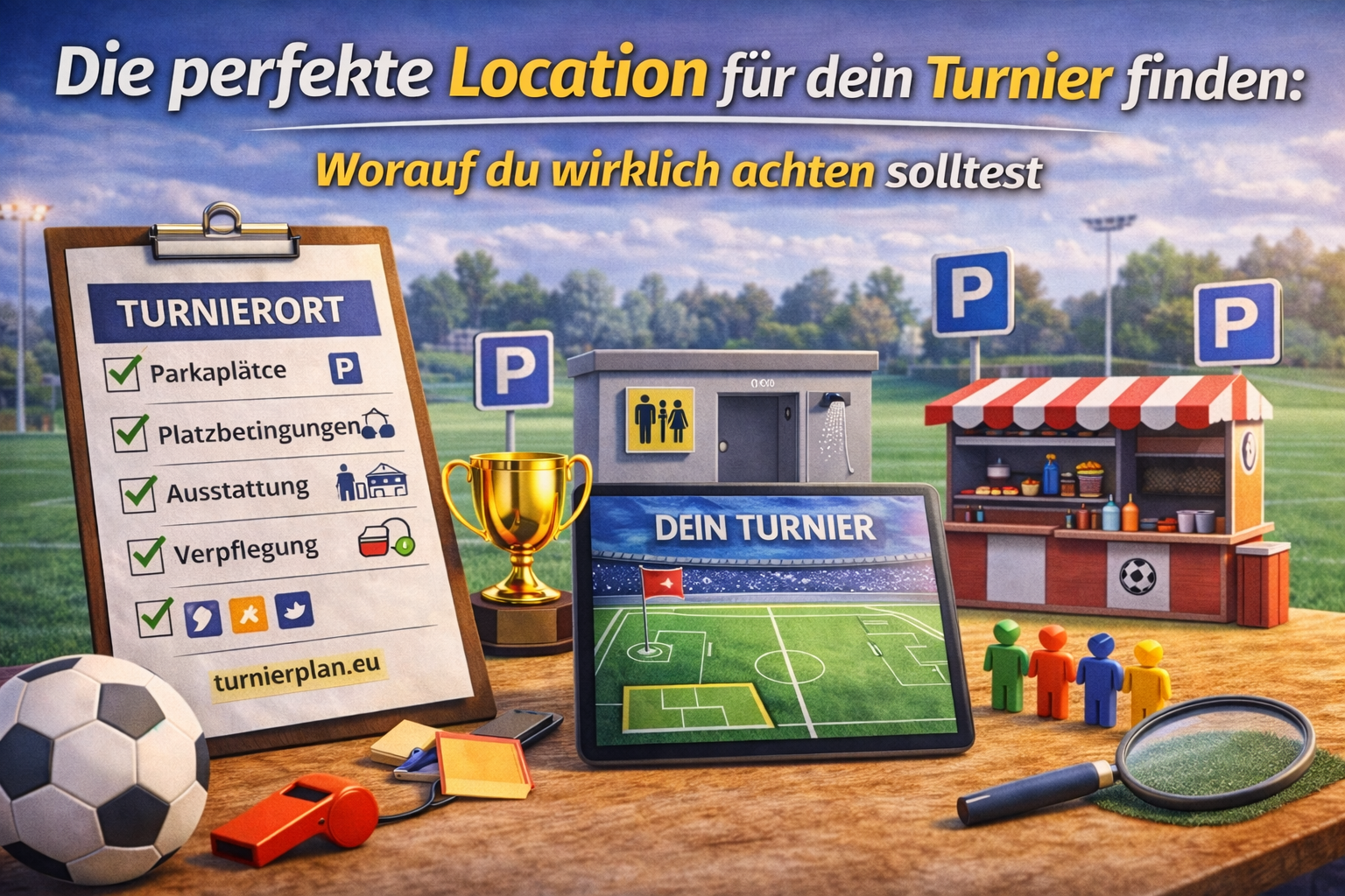 Die perfekte Location für dein Turnier finden: Worauf du wirklich achten solltest