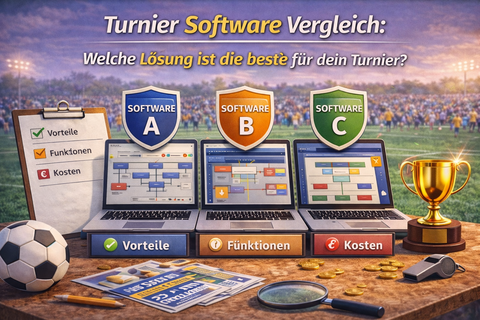 Turnier Software Vergleich: Excel vs Online Tools – Welche Lösung ist wirklich besser?