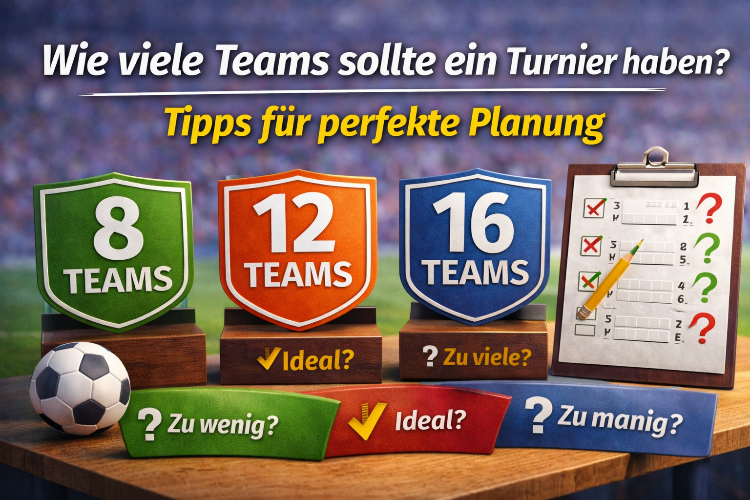 Turnier ohne Chaos: 7 einfache Regeln für einen reibungslosen Ablauf