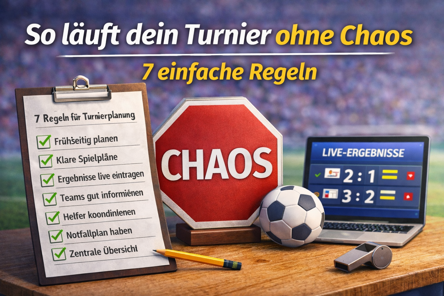 Turnier auf Bildschirm anzeigen: So erstellst du eine Live-Ansicht für Zuschauer